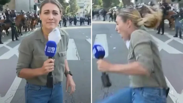 Vídeo: jornalista é baleada em Los Angeles em manifestação contra Trump