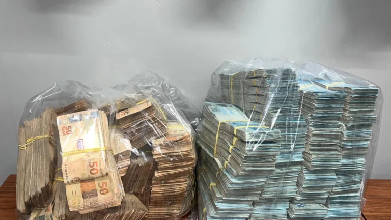 Polícia encontra R$1,1 milhão em espécie dentro de carro em SP