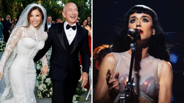 Lauren Sanchéz Bezos manda recado após Katy Perry faltar em seu casamento