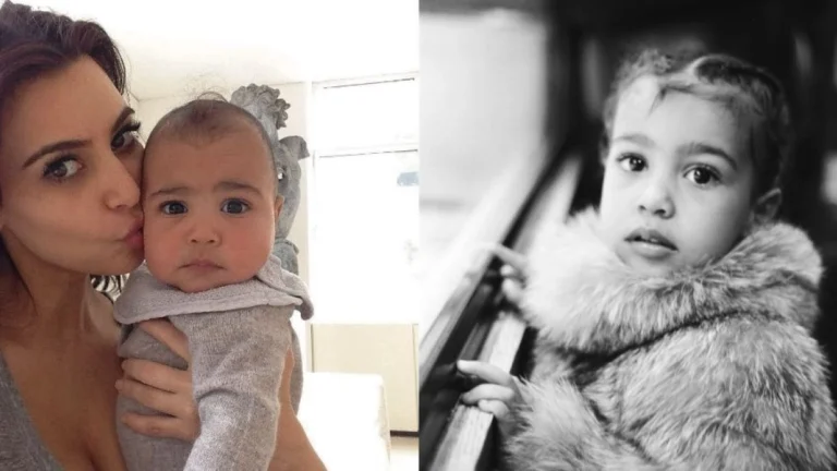 Kim Kardashian resgata fotos para celebrar 12 anos da filha; confira