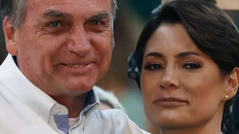 Michelle debocha de Lula enquanto Bolsonaro ganha tornozeleira eletrônica: Nascer de novo