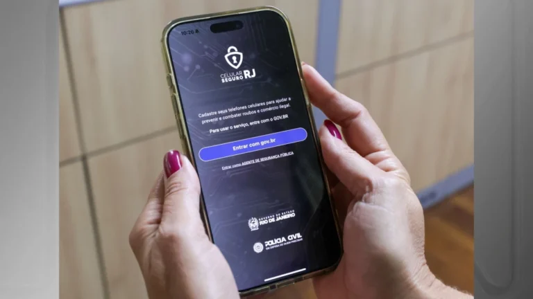 Aplicativo permite identificar celulares roubados e furtados no RJ