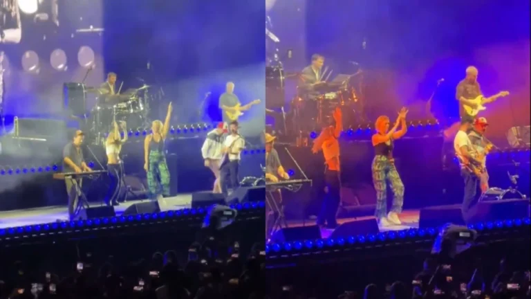 Atores de “Ted Lasso” sobem ao palco em show para cantar música de abertura