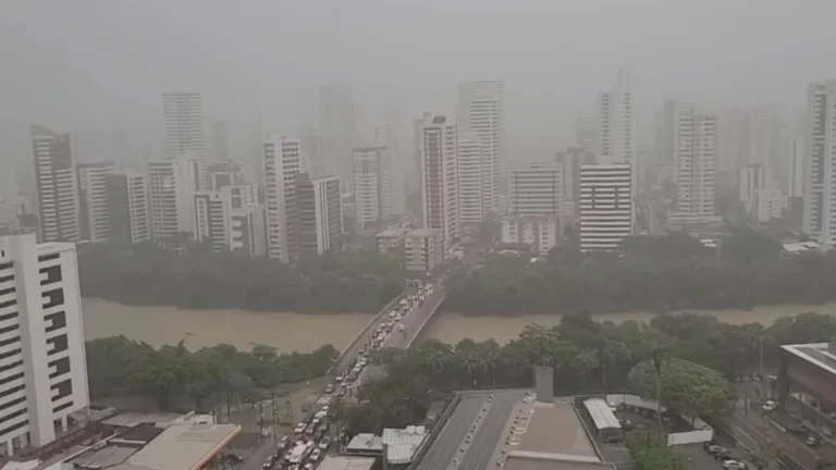 Recife terá chuvas leves e temperaturas estáveis na próxima semana