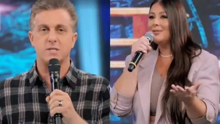Luciano Huck comete gafe ao vivo com assistente e viraliza