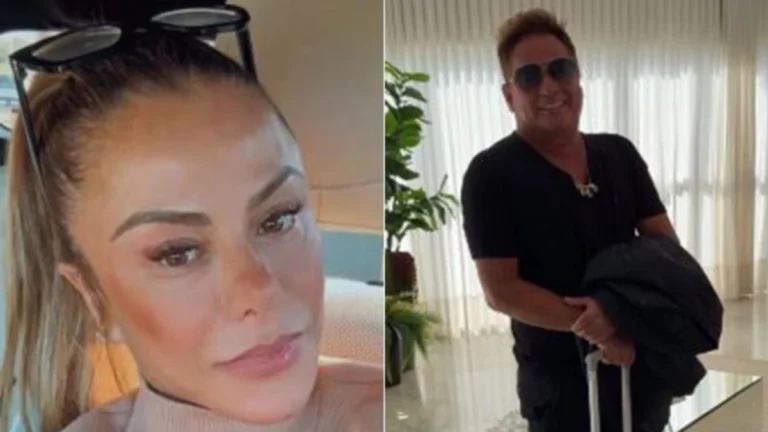 Poliana Rocha reclama de momento difícil no casamento com Leonardo: Não fica