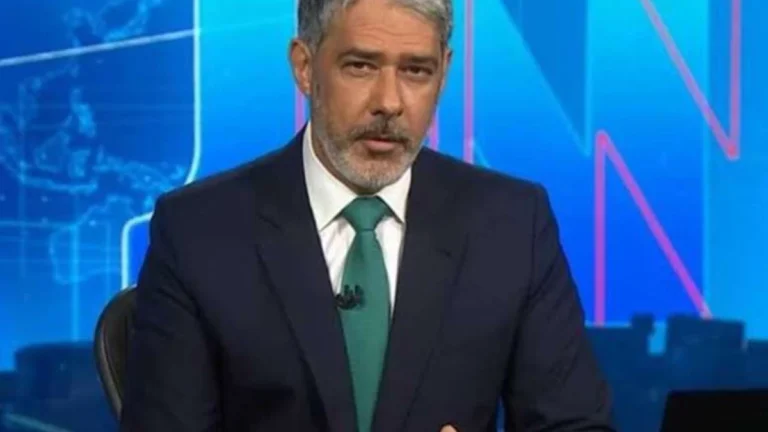 William Bonner justifica ausência no Jornal Nacional