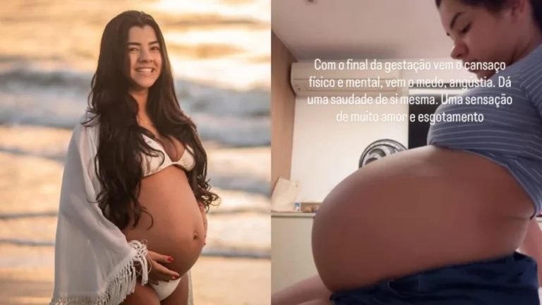 Ary Mirelle desabafa na reta final da 2ª gestação: “Medo e angústia”