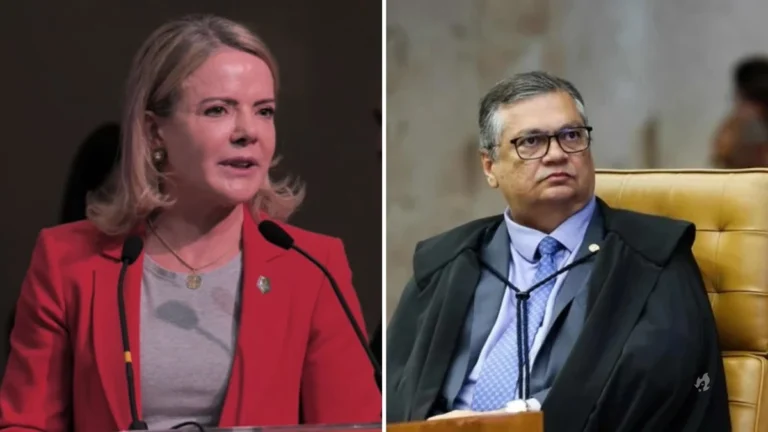 Gleisi elogia Dino e faz fortes críticas a família Bolsonaro: “Traidores”