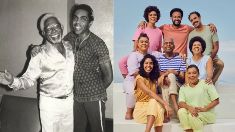 Gilberto Gil resgata fotos raras com os pai e com os filhos reunidos; veja