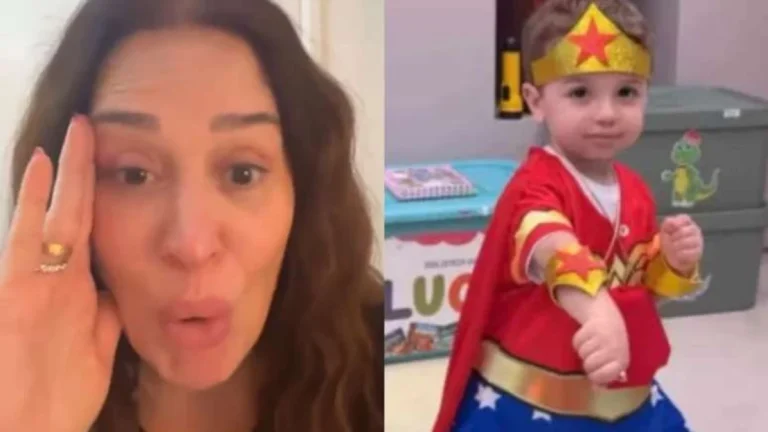 Claudia Raia é massacrada após exibir filho de Mulher-Maravilha: Faz de propósito