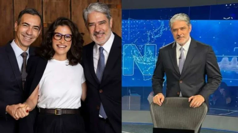 William Bonner passa a cadeira do Jornal Nacional para Tralli; entenda a motivação