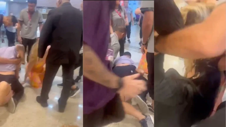 Vídeo: clientes e funcionários brigam em loja de shopping no Rio