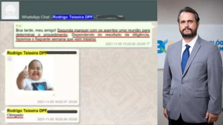 Mensagens apontam atuação de ex-diretor da PF em esquema de mineração