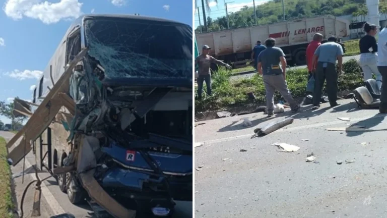 Grave acidente entre dois ônibus tira a vida de 4 pessoas e deixa mais de 30 feridos em MG