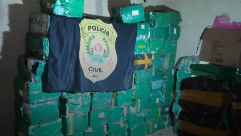 Dois são presos e duas toneladas de maconha são apreendidas em MG