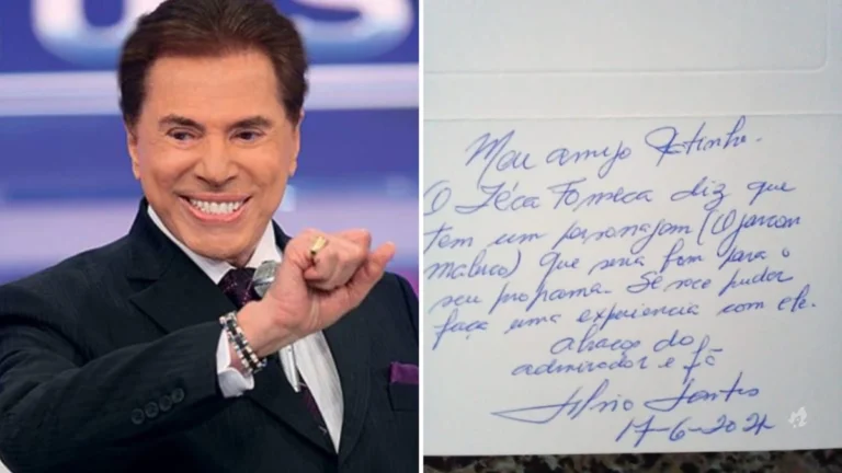 Vaza carta inédita de Silvio Santos fazendo seu último pedido; entenda