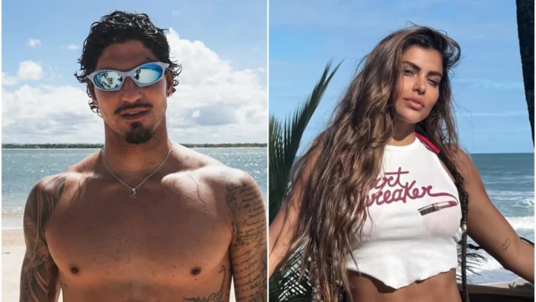 Gabriel Medina e ex-noiva de Zé Felipe postam foto de casal; veja