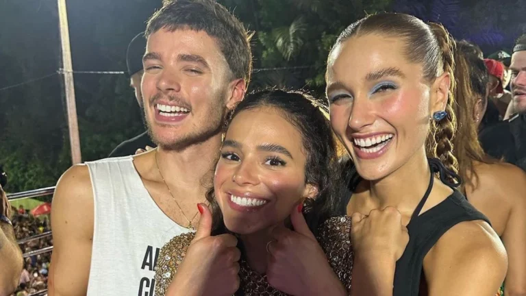 Bruna Marquezine conta que já interrompeu intimidade de Sasha e João Lucas