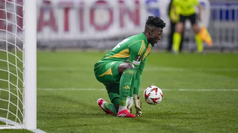 Pelada na lama “azedou” relação entre Onana e técnico do United, diz jornal