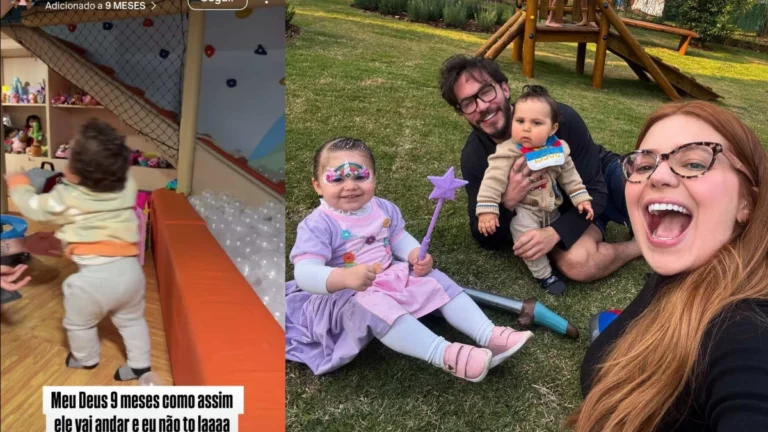 Viajando, Viih Tube lamenta ter perdido primeiros passos de Ravi
