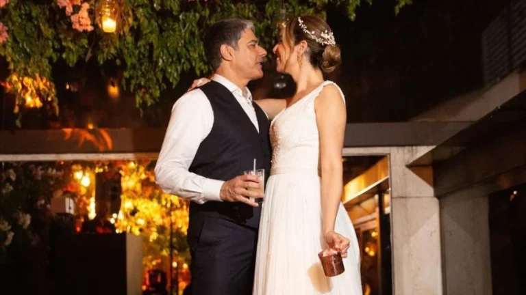 Esposa de William Bonner comemora 7 anos de casamento: “Viva nós”