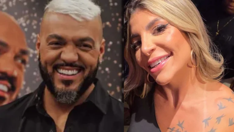 Equipe de namorada de Belo emite nota após cantor deixar show acompanhado