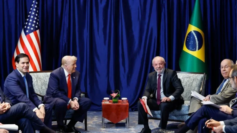 Em reunião, Lula disse a Trump que Brasil pode mediar crise na Venezuela