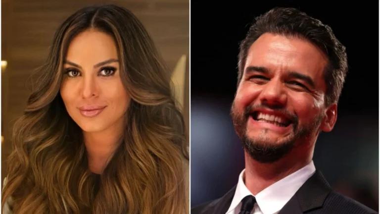 Alinne Rosa faz música com nome de Wagner Moura: “Crush do Brasil”
