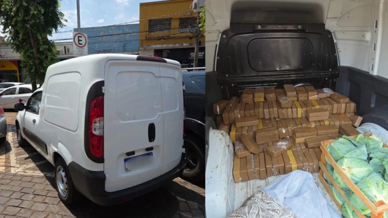 Polícia apreende R$ 21 milhões em cocaína dentro de Fiorino em SP
