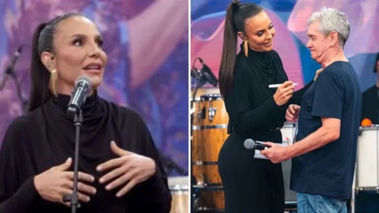 Após ocorrido no Altas Horas, Serginho se pronuncia e Ivete Sangalo dá resposta: Mas também…’