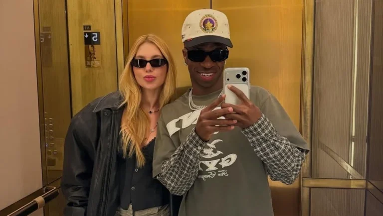 Vini Jr posta primeira foto com Virginia após pedido de namoro; veja