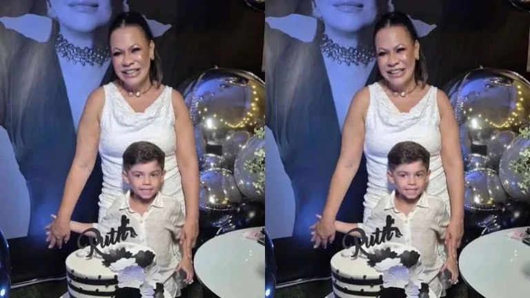 Filho de Marília Mendonça rouba a cena no aniversário de Dona Ruth