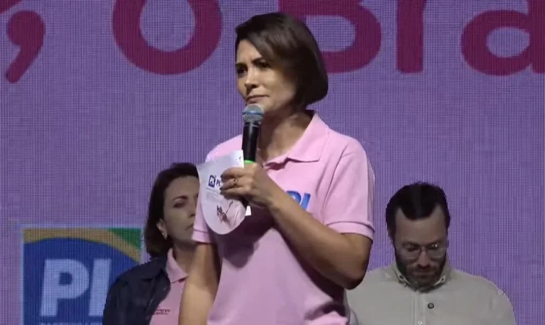 Michelle Bolsonaro diz que Lula “fica ao lado do crime” e “abandona vítima”
