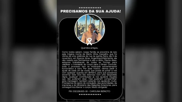 Brasileira é morta por homem em Buenos Aires e família tenta liberar corpo
