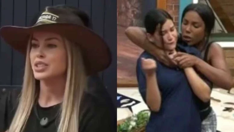 A Fazenda 17: Saory confronta Duda após expulsão de Carol: Você é baixa