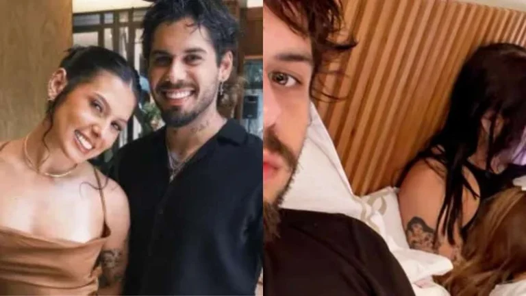 Por trás das câmeras! Zé Felipe exibe momento de Ana Castela com as filhas