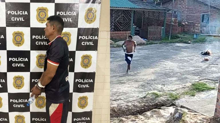 Homem é preso após atear fogo na companheira e ferir criança no Pará