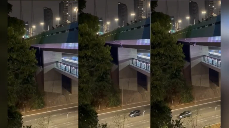 SP: mulher que bateu a cabeça no bungee jump em ponte dá relato nas redes