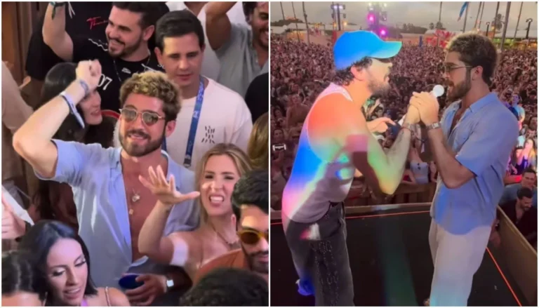 João Guilherme canta “tô solteiro” em show após beijo de Marquezine e Shawn