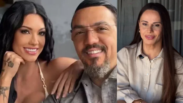Rayane revela que está tensa para ver cena de beijo entre Belo e Viviane Araújo em Três Graças