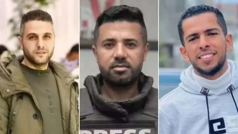 Três jornalistas morrem em ataque cruel; duas crianças também faleceram