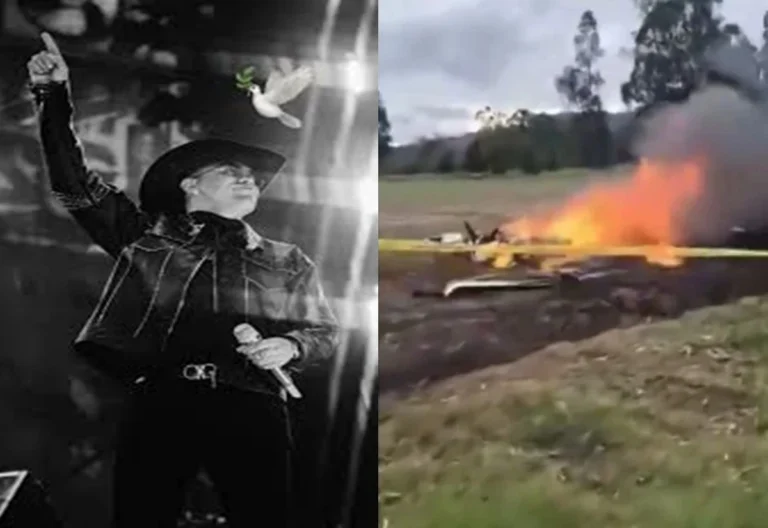 Tragédia: Famoso cantor e equipe morrem em queda de avião
