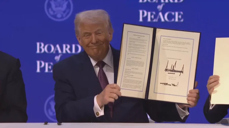 Trump diz que o Conselho de Paz começou e “funciona maravilhosamente”