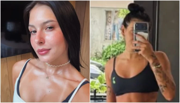 Solteira, Ana Castela exibe shape na academia