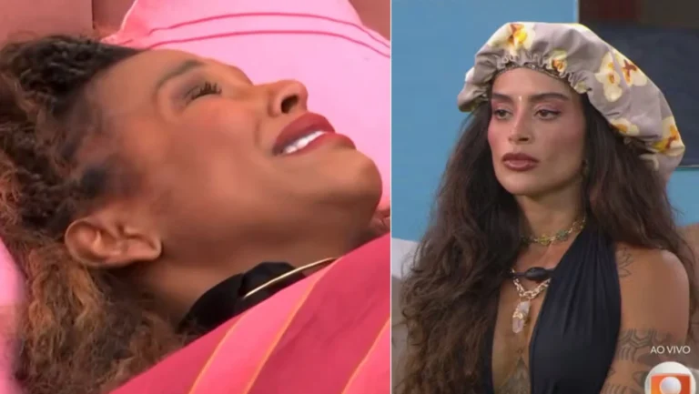 Sol chora achando que Aline vai sair do BBB 26: “Por causa da touca”