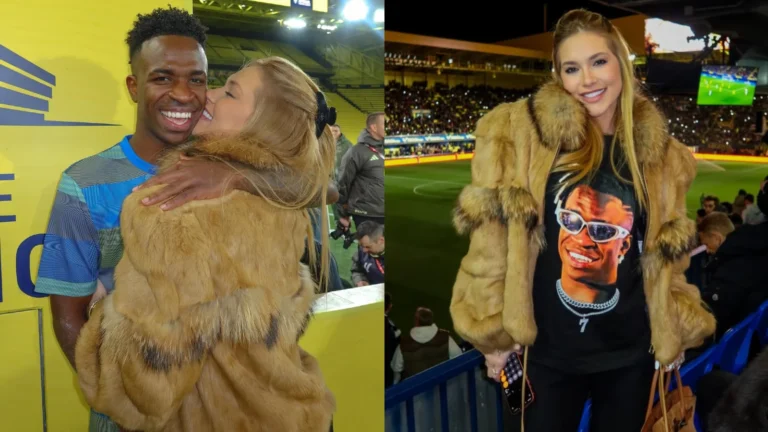 Virginia torce por Vini Jr em jogo do Real Madrid: “Gostoso”