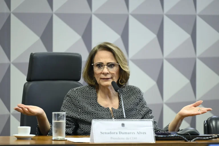 Damares Alves propõe que CPMI ouça Vorcaro na Alesp ou no TRF-3 em SP