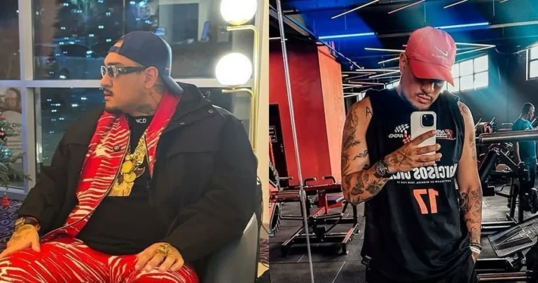 MC Binn mostra antes e depois após perder mais de 50 kg: “3GG para o G”