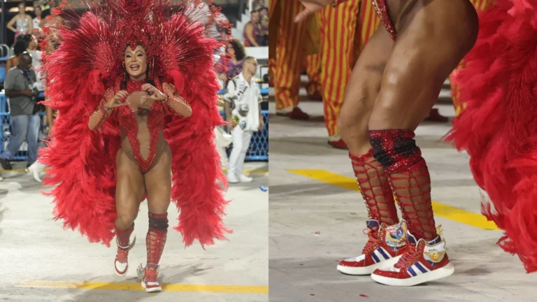 Após cirurgia, Gracyanne Barbosa desfila de tênis e comenta sobre decisão